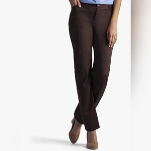 NWT Lee Straight Leg Relaxed Fit Pants 16 Short